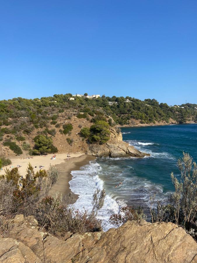 Studio 150 m de plage Golfe de Saint-Tropez Cavalaire-sur-Mer Extérieur photo